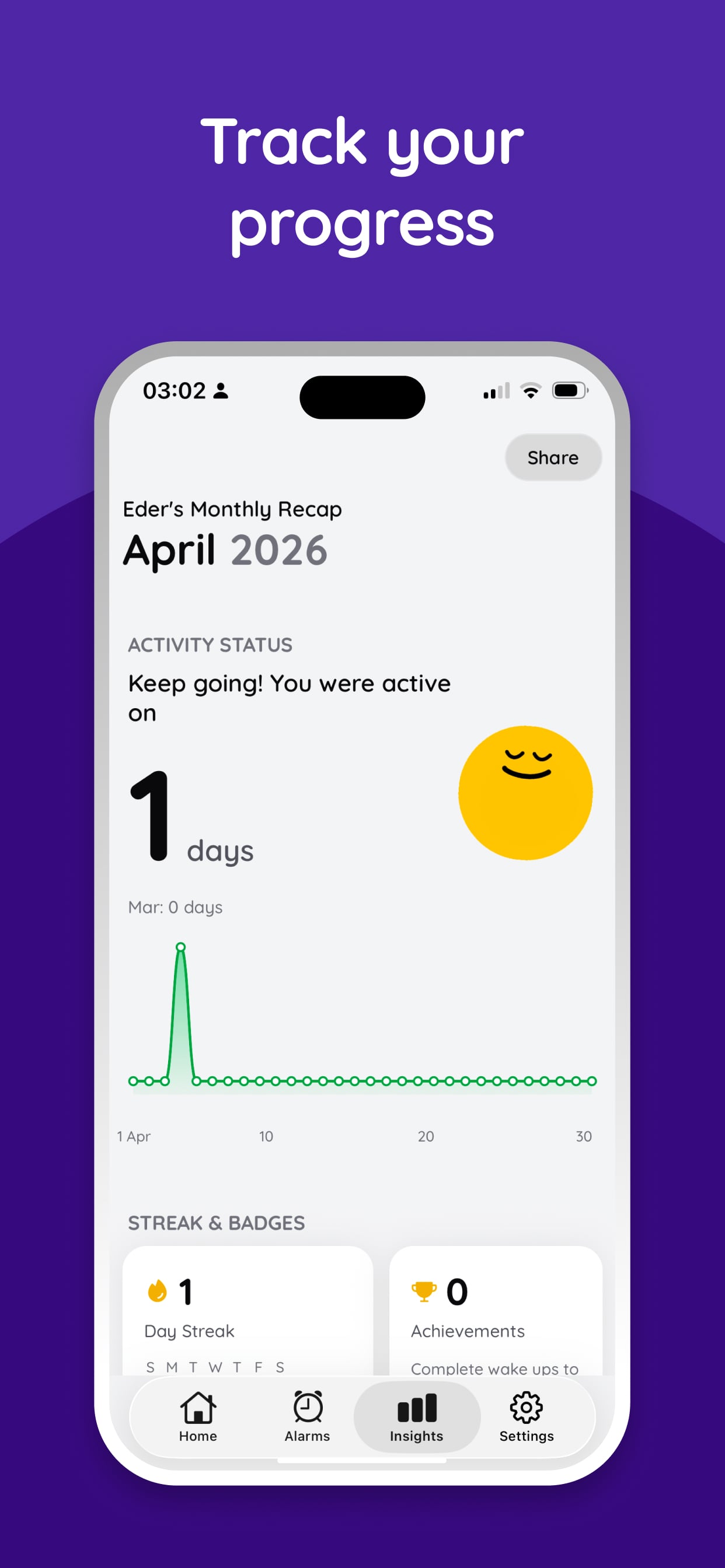 Kairo progress tracking